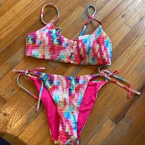 tie dye bikini